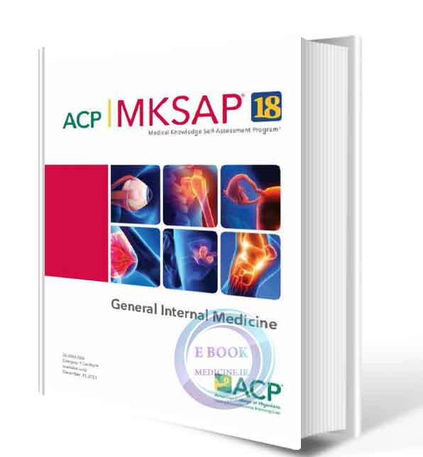  دانلود کتاب MKSAP® 18 GENERAL internal medicine 2018  (SCAN PDF )